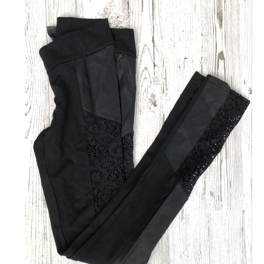 Lace cut out legging. Never worn